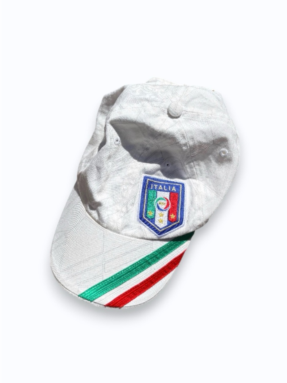 Vintage Puma Italy National Soccer Team Cap Y2K